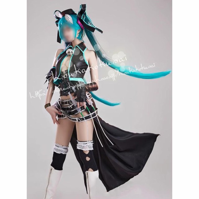 VOCALOID 骸音初音ミクmiku 風 囚人と紙飛行機 コスプレ衣装 ウィッグ cosplay ハロウィン クリスマス ステージ 仮装 イベント  学園祭 文｜au PAY マーケット